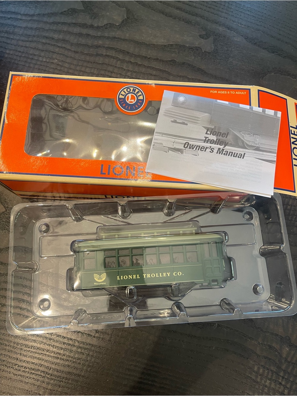 Lionel 2006 Wellspring Trolley 6-28430 New in box
